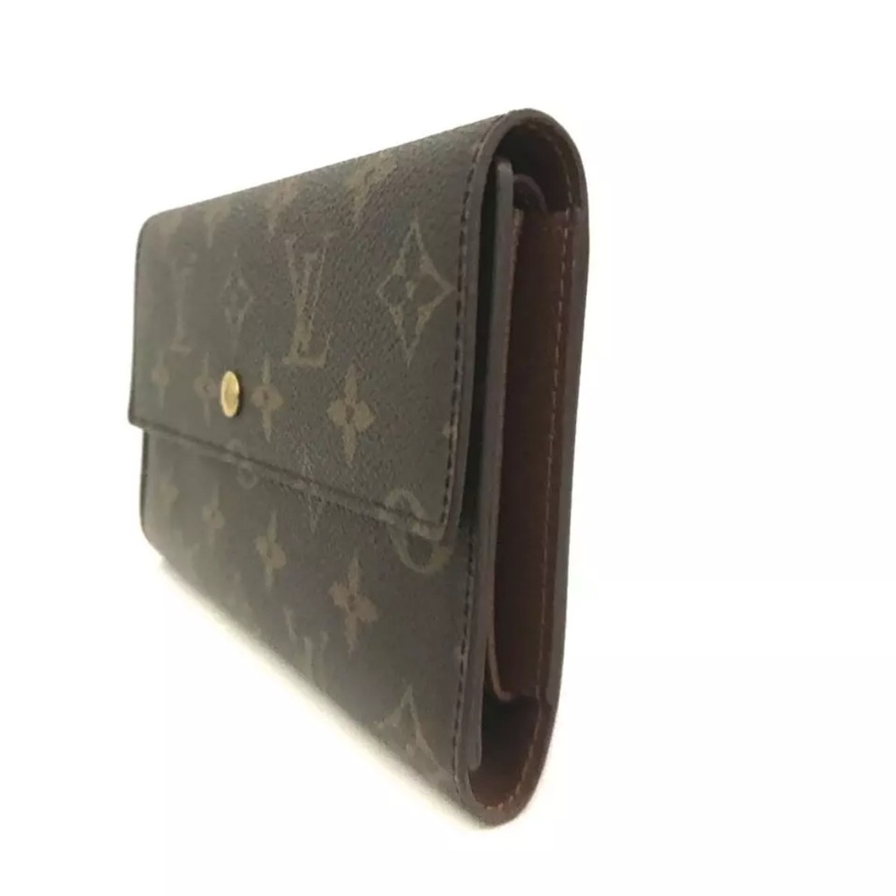 🏆💎💯 Louis Vuitton Monogram Porte Tresor International Trifold Long Wallet - Picture 3 of 9